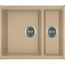 Гранитная мойка Quadro 56x46x15 Beige