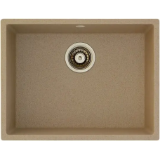Гранитная мойка Quadro 53x46 Beige
