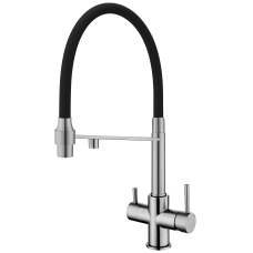 Комбинированный FKM 3143 Inox Black
