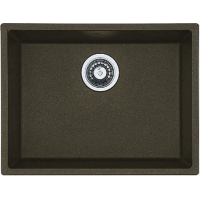 Гранитная мойка Quadro 53x46 Espresso