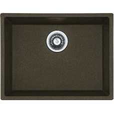 Гранитная мойка Quadro 53x46 Espresso