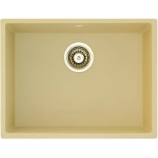 Гранитная мойка Quadro 53x46 Cream