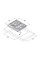 Газова панель FHG 1444 VGHT White glass