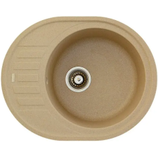 Гранитная мойка Arc 62x50 Beige