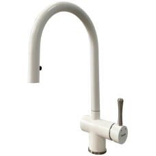 Кухонный смеситель FKM 47P SS Alpine White