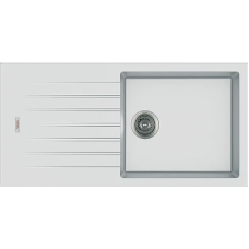 Гранитная мойка Classic 100x50 Alpine White