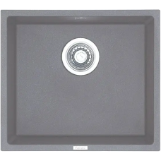 Гранитная мойка Quadro 45x40 Titanium