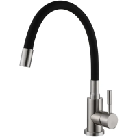Кухонний змішувач FKM 56 SS Flex Inox (Black)