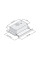 Вытяжка Slim 60 White