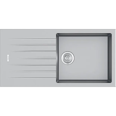Гранитная мойка Classic 100x50 Grey Metallic