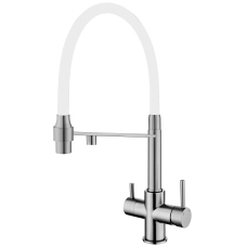 Комбинированный FKM 3143 Inox White