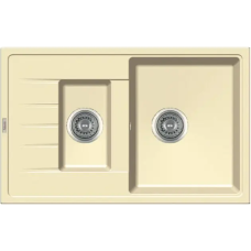 Гранитная мойка Classic 78x50x15 Cream