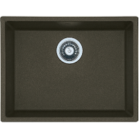 Гранитная мойка Quadro 61x46 Espresso