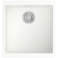 Гранитная мойка Navio 43x46 Alpine White