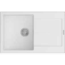Гранитная мойка Navio 79x50 Alpine White