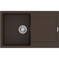 Гранитная мойка Navio 79x50 Espresso
