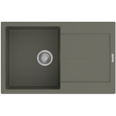 Гранитная мойка Navio 79x50 Truffle