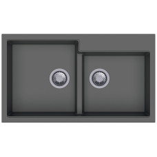 Гранитная мойка Navio 86x50x2 Beton