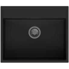 Гранитная мойка Quadro 61x51 Antracit