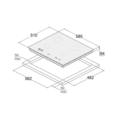 Комбинированная панель FHGI 8213 VTC