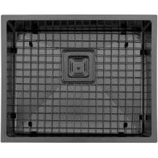 Нерж. мойка Quadro 53 Celldecor Nano Graphite