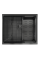 Нержавіюча мийка Quadro Center 54 Celldecor Nano Graphite