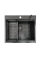 Нержавіюча мийка TOP Center 57 Celldecor Nano Graphite